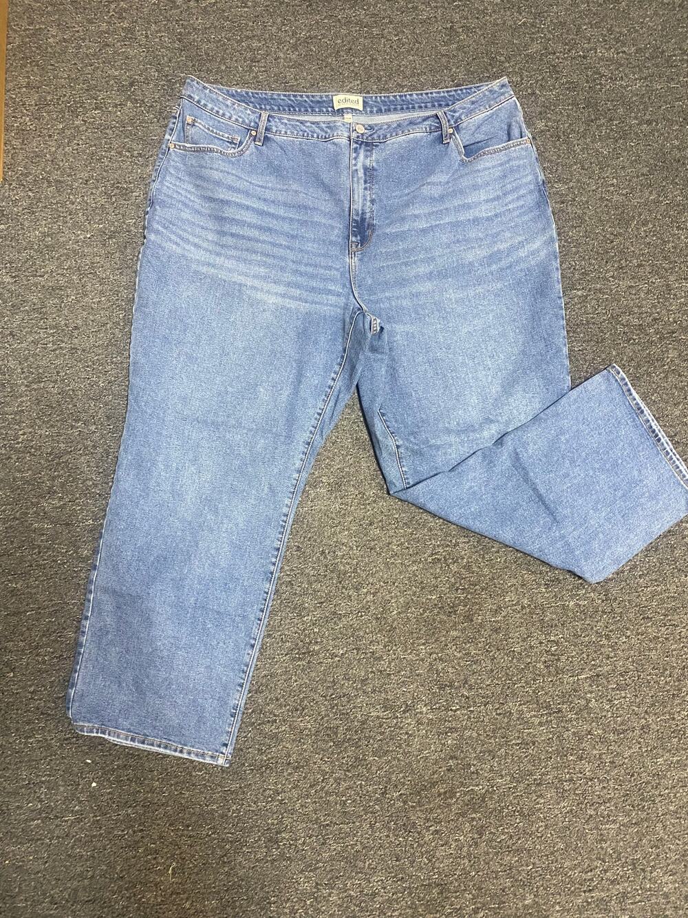edited by Remi Bader Women's Loose Straight Jean - 26W